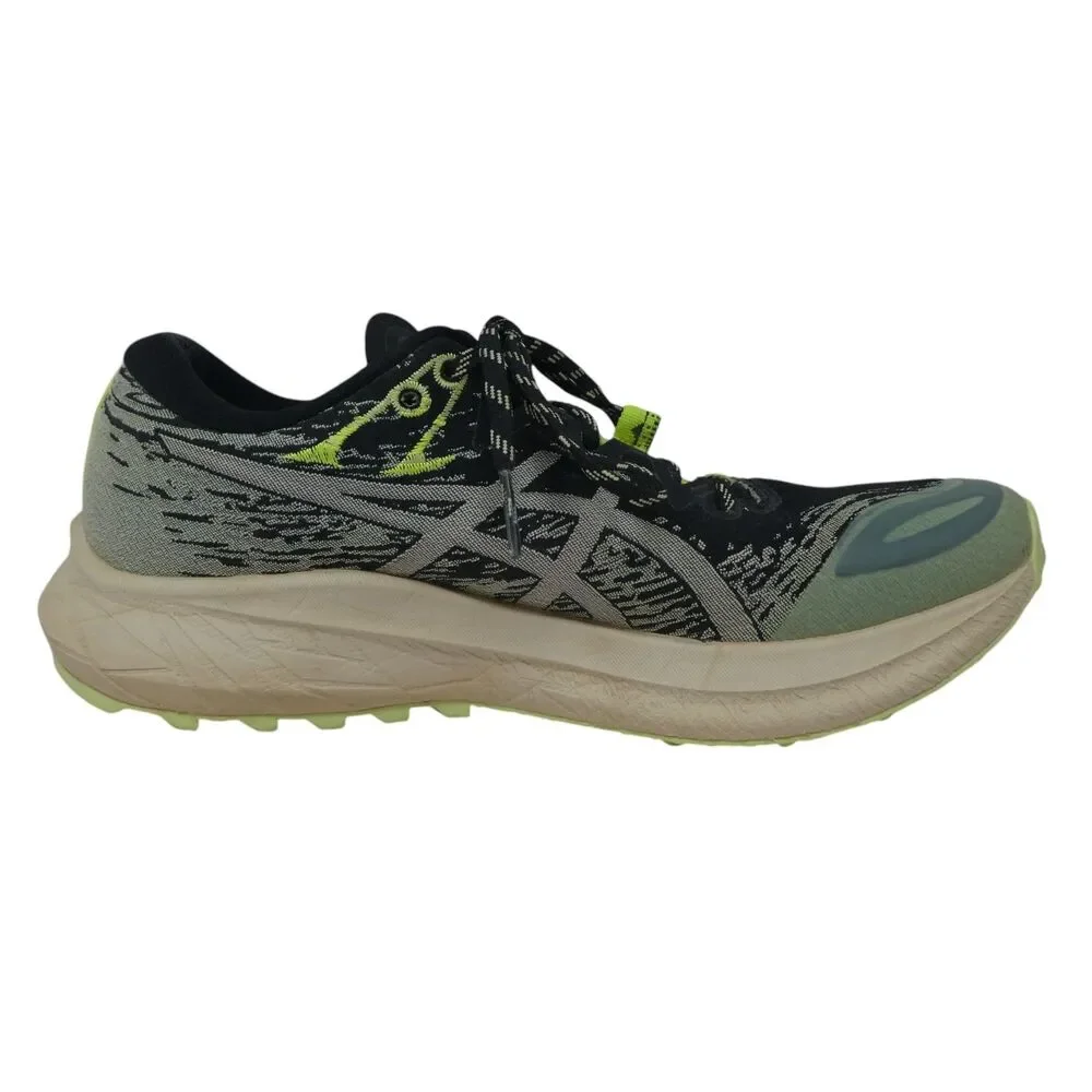 Asics Fuju‎ Lite 5 Black Green Trail Running Trainers Sneakers